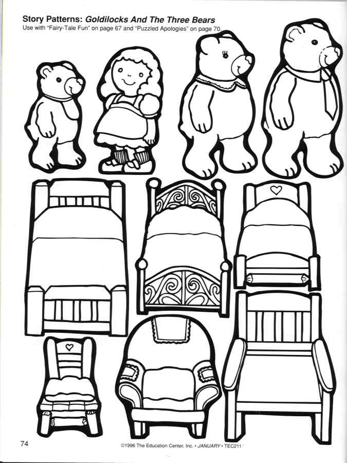 tale of three trees coloring pages - photo #17