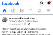 Diduga Bantuan Tidak Merata, Kelurahan Rantau Laban Meminta Maaf di Akun Facebooknya