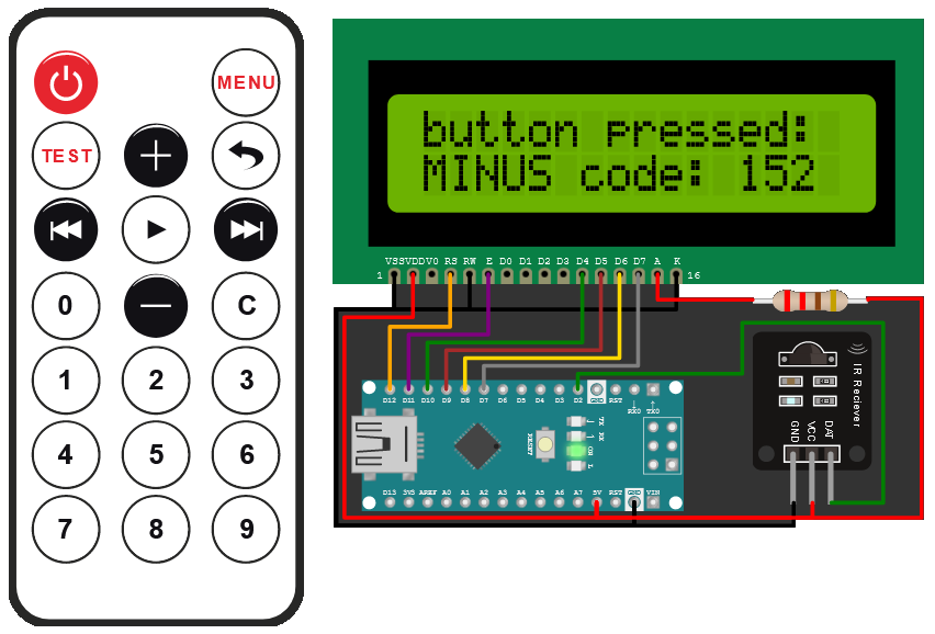 Remote IR Arduino