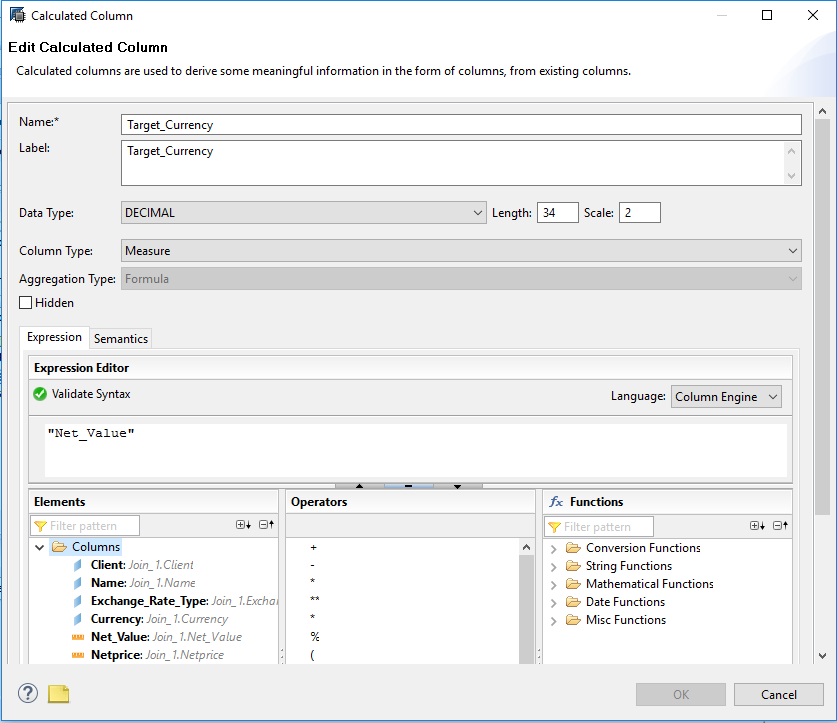 Currency Conversion in SAP HANA HANA