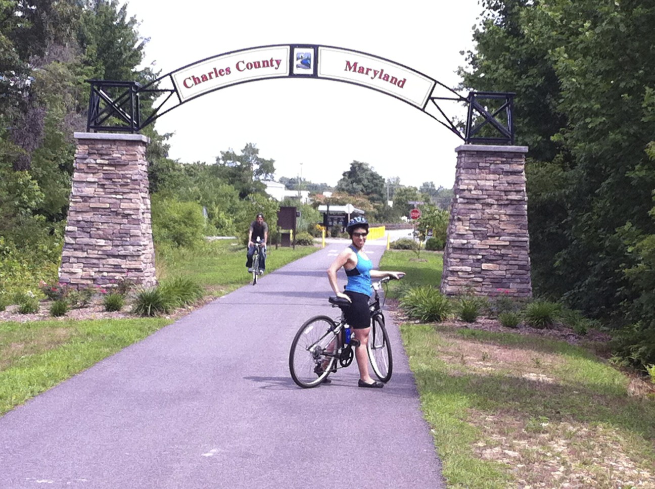 travelsoflife Indian Head Rail Trail bike ride