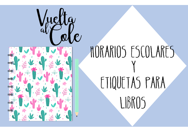 imprimir, etiquetas, libros, horario, escolar, vuelta al cole, PDF, fortnite, watercolor