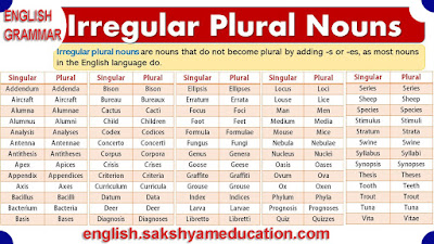 irregular-plural-nouns-ENGLISH-grammar