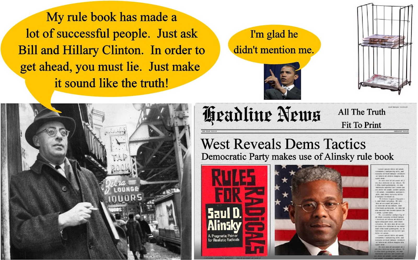 Saul alinsky 12 rules for radicals image