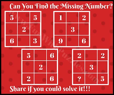 Fun math brain teaser picture puzzle