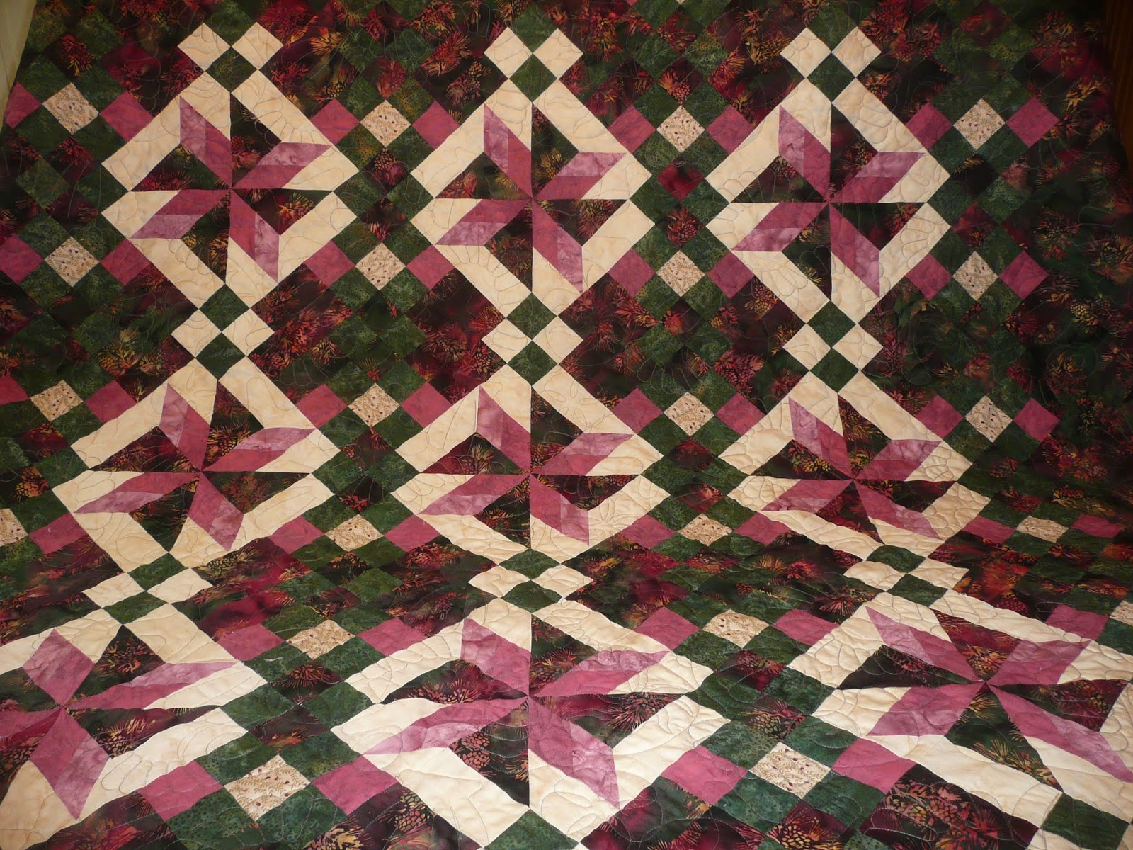 Acorn Ridge Quilting Lois's Seaside Quilt