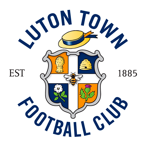 Uniforme de Luton Town Football Club Temporada 20-21 para DLS & FTS