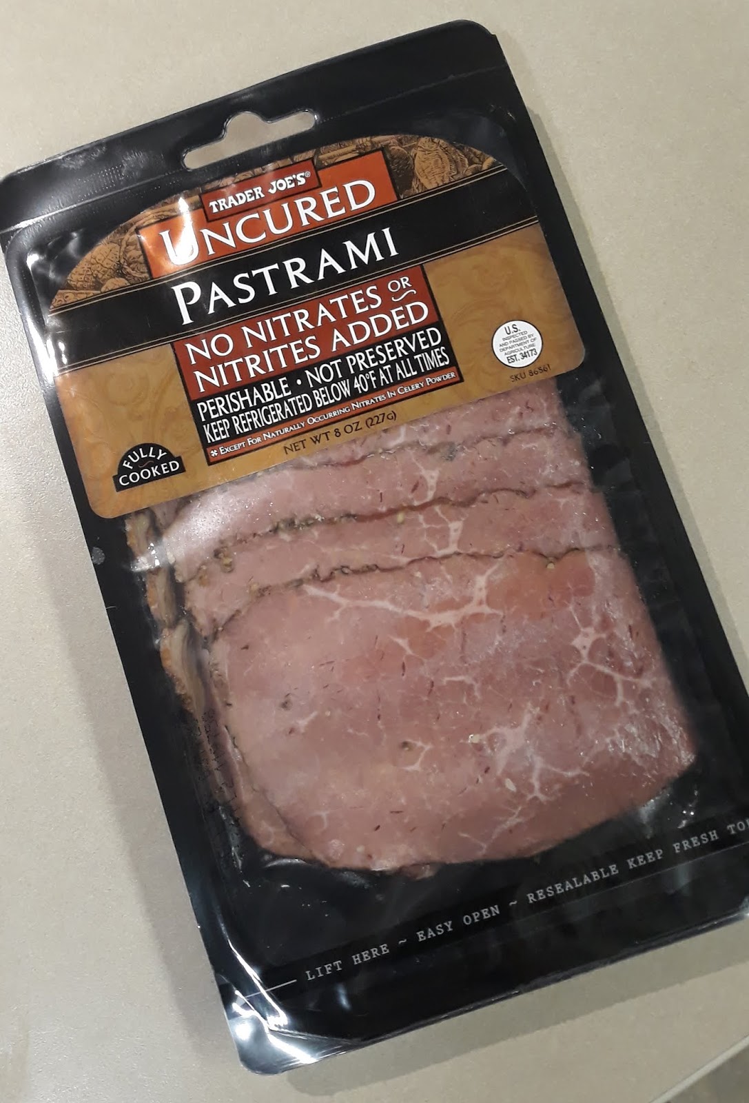 What's Good at Trader Joe's? Trader Joe's Uncured Pastrami