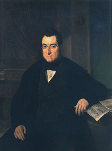 Bonaventura Carles Aribau (1844), oli de Joaquim Espalter i Rull (1809-1880), a la Reial Acadèmia Catalana de Belles Arts de Sant Jordi de Barcelona. Bonaventura Carles Aribau (1844), oli de Joaquim Espalter i Rull (1809-1880), a la Reial Acadèmia Catalana de Belles Arts de Sant Jordi de Barcelona.