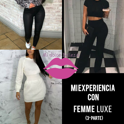 Mi experiencia con FEMMELUXE (3° parte)