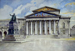hitler adolf paintings painted artworks rarely artist paint artists vienna 1910s fuehrer seen