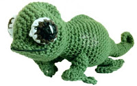 PATRON GRATIS CAMALEON AMIGURUMI 906