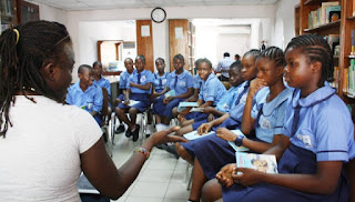 Nigerian school children