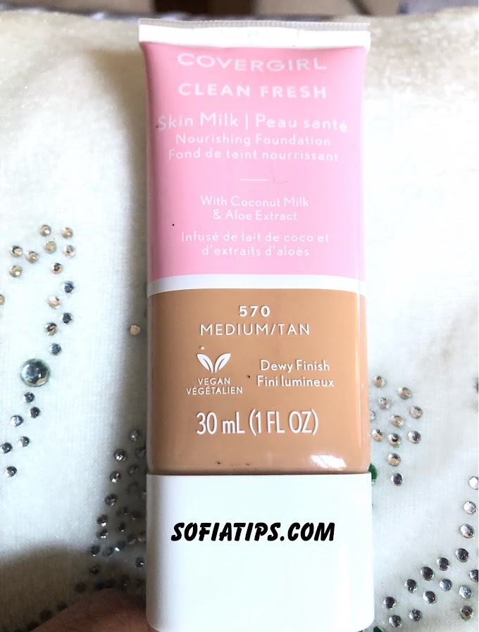  Covergirl clean fresh skin milk  foundation New Drugstore makeup 2020 
