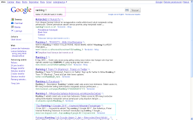 Hasil Posting Top Ranking 1 Google 2011 Setelah 96 Jam di Google Indonesia - Ranking 1