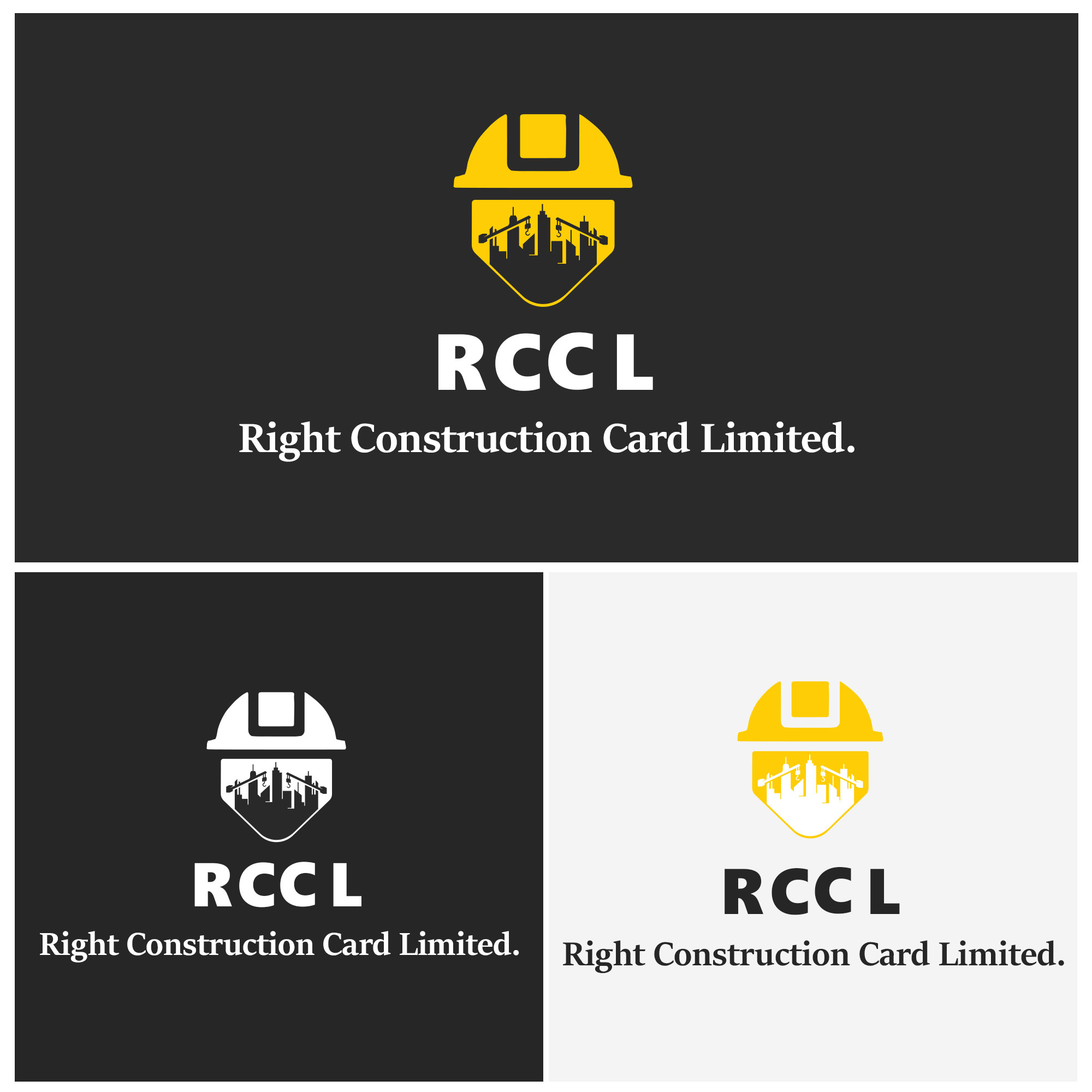 RCCL (Right Construction Card Limited) Logo Designing