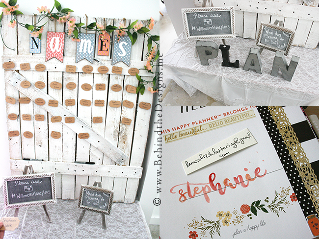Willowcrest Lane Planner Workshop -Handcrafted Name Board -Wood Metal Initials -Calligraphy Hand Lettering -Behind the Designs Recap Willowcrest Lane Planner Workshop -Handcrafted Name Board -Wood Metal Initials -Calligraphy Hand Lettering -Behind the Designs Recap