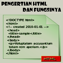 Pengertian HTML dan Fungsinya, Sejarah HTML, Cara Kerja HTML