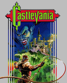 Imagen con la carátula del juego Castlevania, Konami, 1988