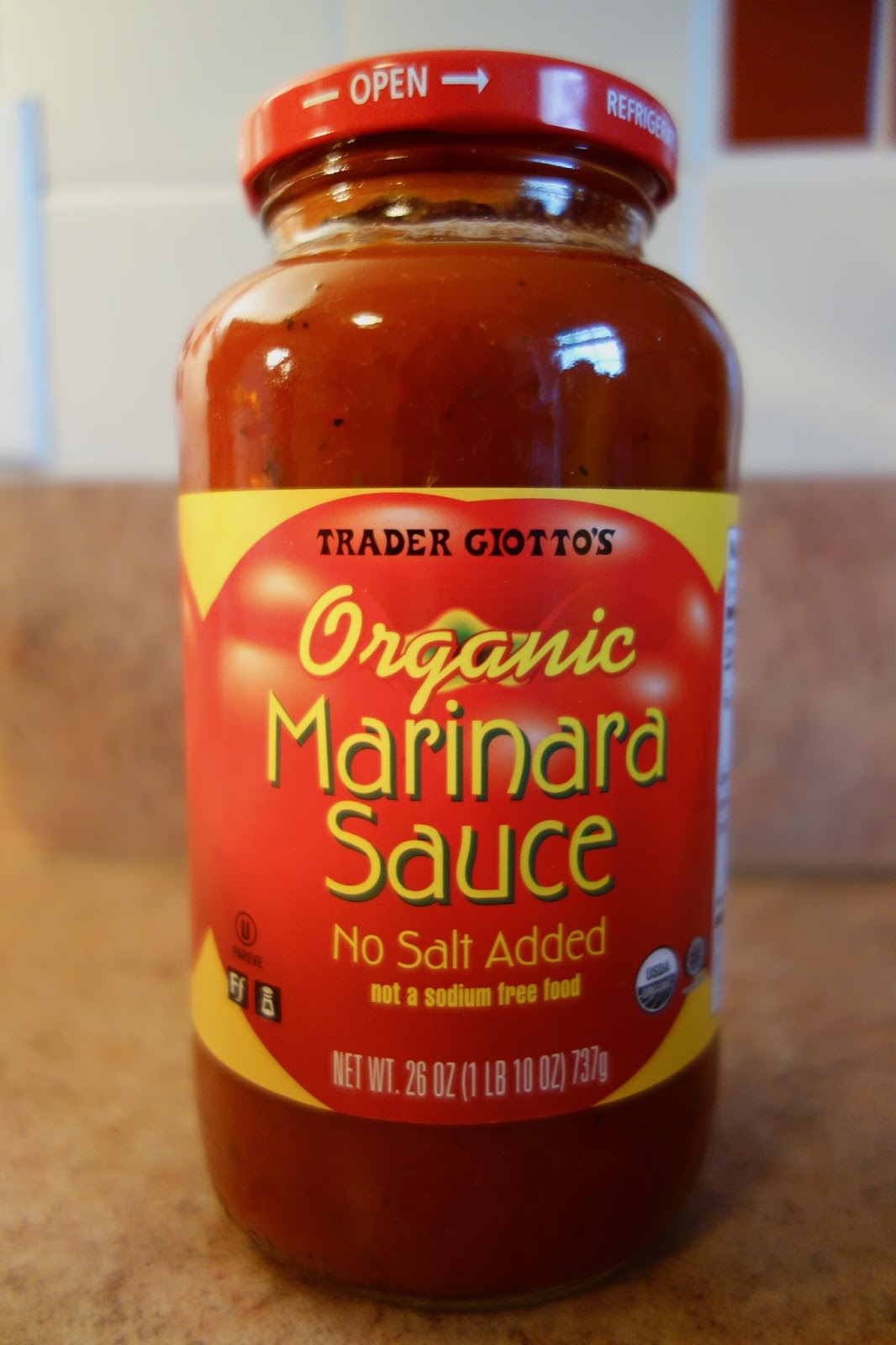 Trader Giotto's Organic Marinara Sauce Trader Giotto's Organic Marinara Sauce