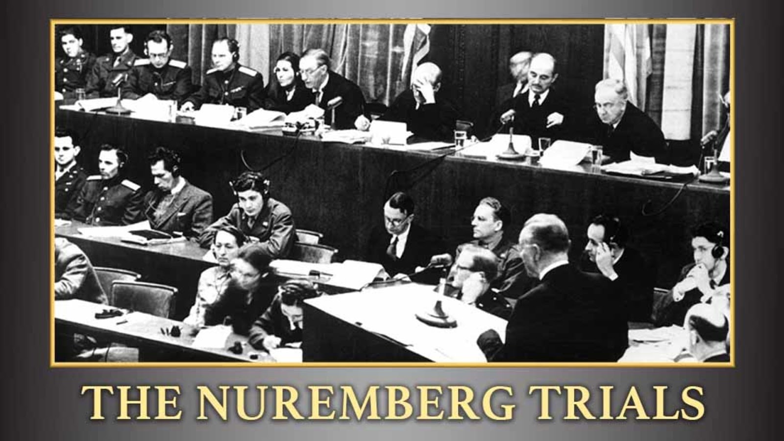 Nuremberg Trial Art