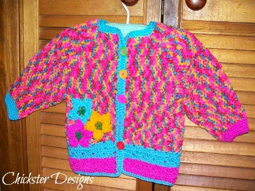 Featured Fan Projects - Crochet Toddler Cardigans - Free Patterns 