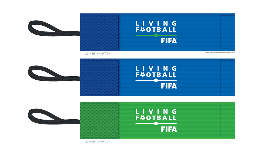 Football teams shirt and kits fan FIFA "Living Football" Armband