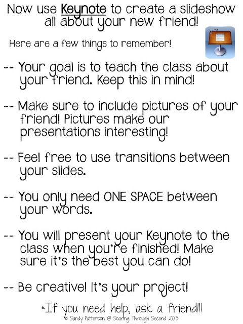 Getting Your Students Started with iPads FREEBIE - Hello Sandy Patterson