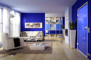 Salas azules - Decoración de salas con estilo