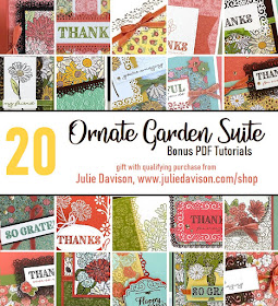 20 Bonus Project Tutorials for Stampin' Up! Ornate Garden Suite ~ 2020-2021 Annual Catalog Sneak Peek
