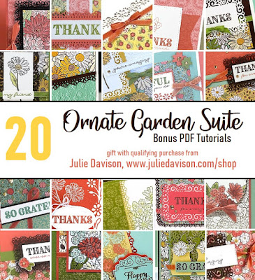 20 Bonus Project Tutorials for Stampin' Up! Ornate Garden Suite ~ 2020-2021 Annual Catalog Sneak Peek