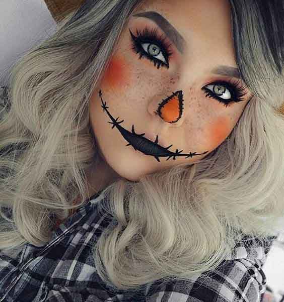 Maquiagem de bruxa: 50 ideias e tutoriais para festa à fantasia  Zombie  halloween makeup, Cool halloween makeup, Halloween makeup