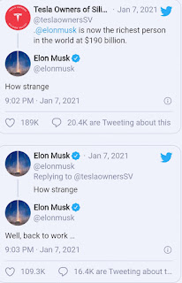 Elon musk tweeted