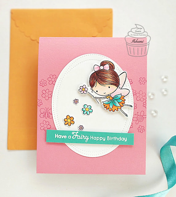 CIC, Mftstamps, MFT dienamics, Birthday card, Copic markers, Quillish, MFT fairy friends, MFT stamps fairy card