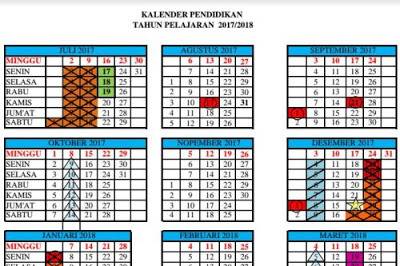 Download Kalender Pendidikan 2013 Jawa Barat Excel