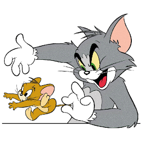 Cartoon Characters: Tom and Jerry clipart