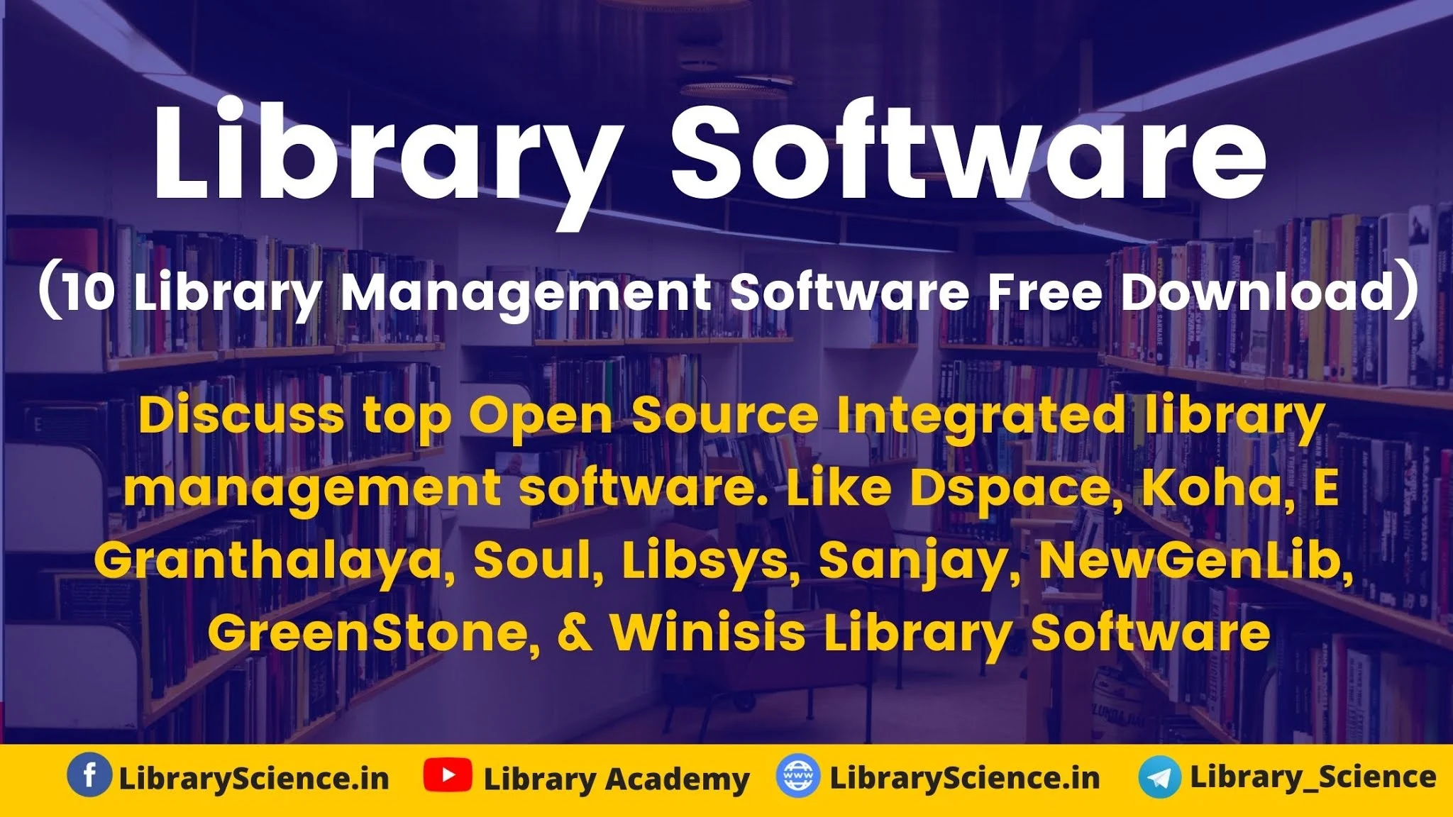 Top 10 Open Source Library Management Software Free Library Software