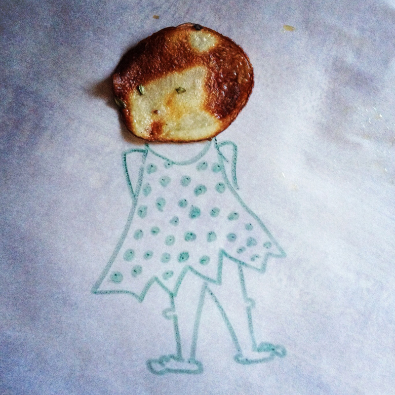 letter blocks say what? the adventures of little potato chip girl