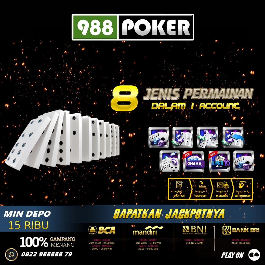 988Poker Agen IDN Poker Resmi: Tips Bermain Di Agen Judi Idn Poker