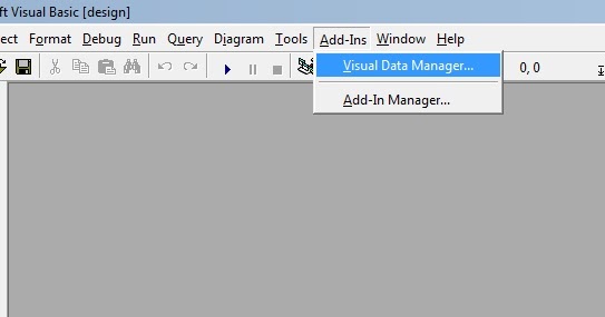 visual basic data base visual basic data base