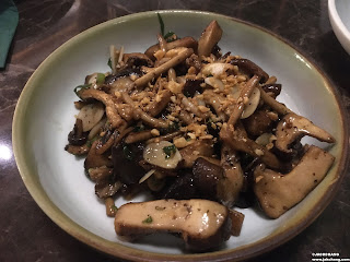 Sauteed assorted mushrooms with garlic