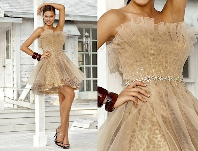 ������� ������ 2021 blush-strapless-dres