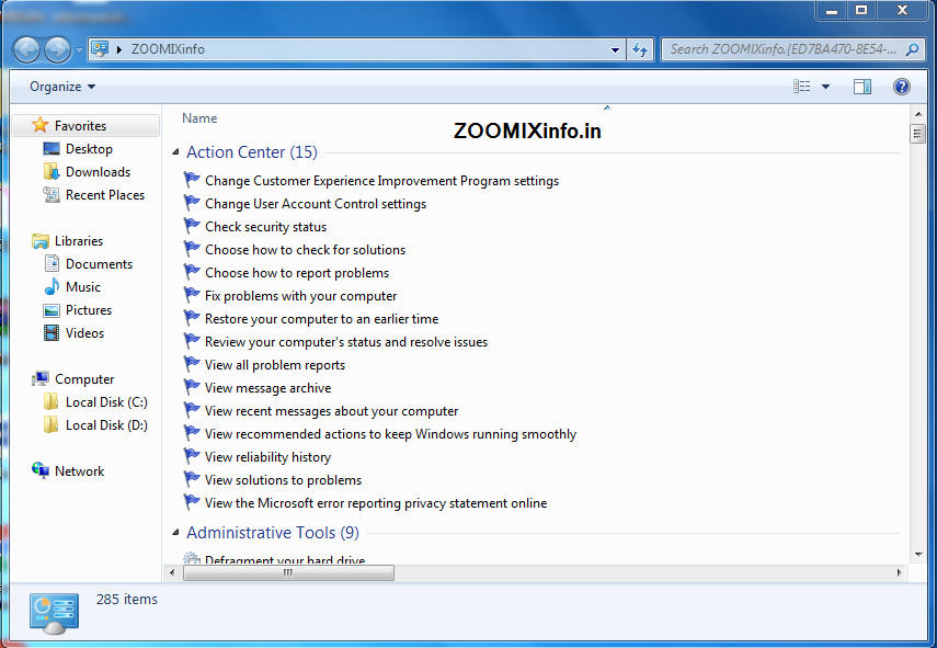 How to Create Control Panel