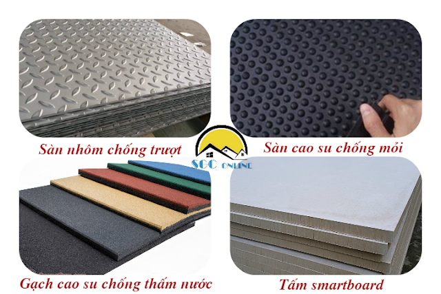 Mặt sàn chốt bảo vệ di động