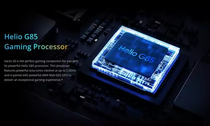 realme narzo 20 processor realme narzo 20 processor