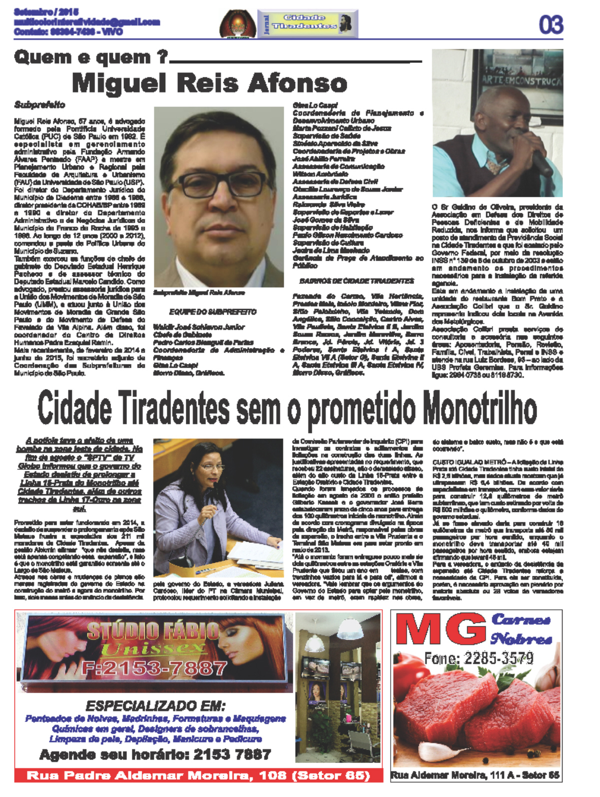 Jornal Cidade Tiradentes 58