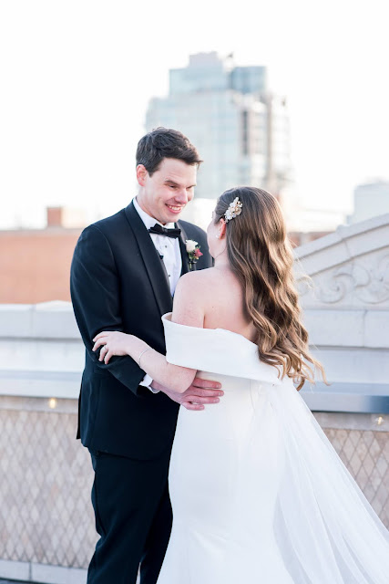 Amanda & George's Outdoor Winter Wedding at The Chase Park Plaza | St. Louis Wedding Photographer & Videographer