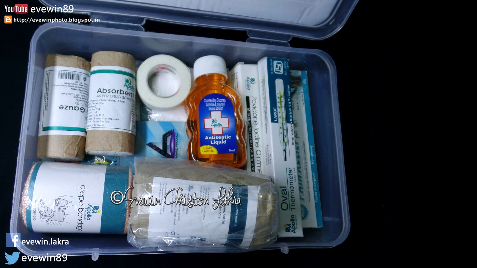 Evewin Photo: Apollo Pharmacy First Aid Kit Review By ...