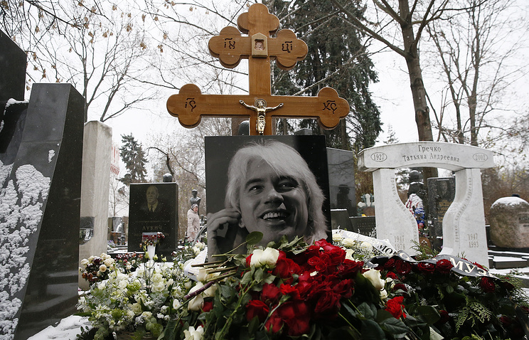 Barihunks Dmitri Hvorostovsky S Ashes Laid To Rest In Two Cemeteries