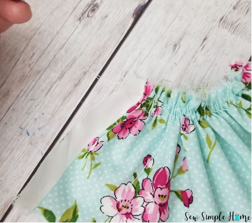 How to Gather Fabric Sew Simple Home